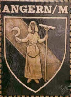 Kupferbild Wappen Angern