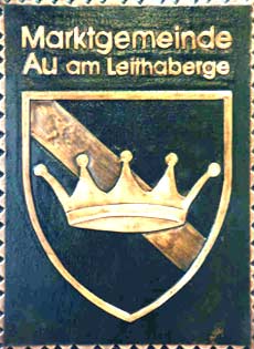 Kupferbild Wappen Asperhofen