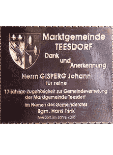  Teesdorf Gemeindewappen   