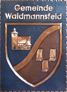  Waidmannsfeld Gemeindewappen   