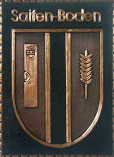 Kupferbild Wappen Saifen-boden