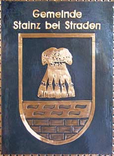 Kupferbild Wappen Stainz-b-Straden