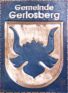 Kupferbild Wappen Albrechtsberg
