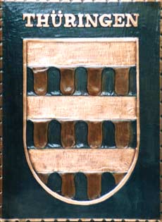 Kupferbild Wappen Th�ringen
