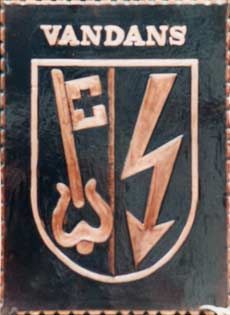 Kupferbild Wappen Vandans
