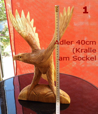  Adler  Holz Schnitzerei 