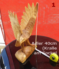  Adler  Holz Schnitzerei 