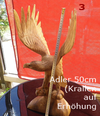        Adler        Holz Schnitzerei                       