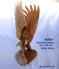  Adler  Holz Schnitzerei 