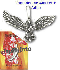     Indianisches Amulett Adler  