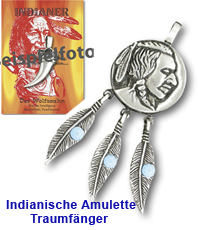     Indianisches Amulett Traumfänger  