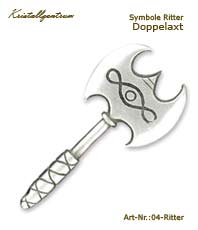  Doppelaxt  Amulett 