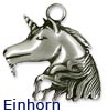  Einhorn Metall 
