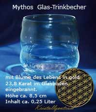 Trinkbecher "Mythos"  Trinkglas   