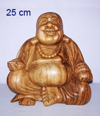                                                     . Happy Buddha Holz Glücksbuddhas  erhältlich im Kristallzentrum                                                