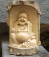                            Happy Buddha Holz 