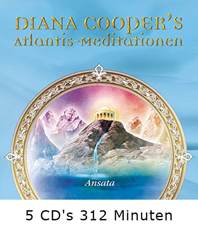    Diana Cooper  Atlantis Medidatin 5 CD's   