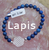    Armband Lapislazuli Blume des Lebens 