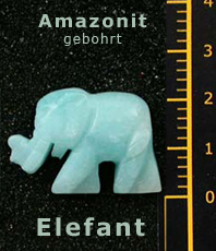      Amazonit   Tiere Elefant    Anhänger                                                                                                                                        