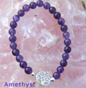    Armband Amethyst Baum des Lebens 