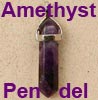  Amethyst Pendel Anhänger Schmuck  