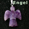  Amethyst Anhänger Engel   