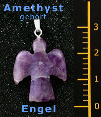  Amethyst Anhänger Engel                                                                                                            