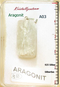 Edelsteine  Aragonit    Halbedelsteine  Schmuck     Silberfassung Anhänger  