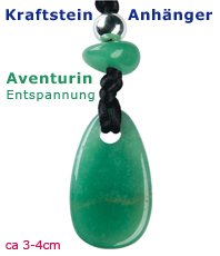       Aventurin Kraftstein Anhänger  Halbedelstein                                                                                                              