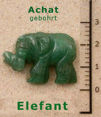      Aventurin   Tiere Elefant    Anhänger                                                                                                                                        