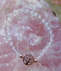   Armband  Bergkristall                       Baum des Lebens                                                                                                              