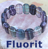   Edelsteine    Fluorit Armband Fingernails  