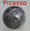   Picasso Jaspis  Kugel