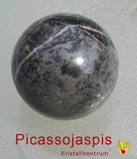   Picasso Jaspis      Kugel                                                    erhältlich im Kristallzentrum                                                                                                    