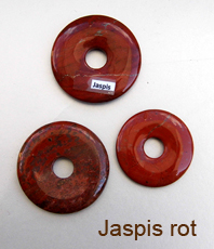 Donut Jaspis rot                                                                  erhältlich im Kristallzentrum                                                                                                   