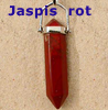 Feng Shui Pendel Jaspis  rot