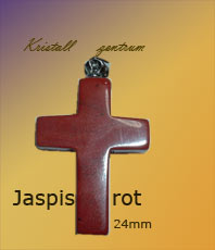      Jaspis  rot Kreuz  Anhänger                                                                              erhältlich im Kristallzentrum                                                                                                                                                                                                 