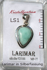 Edelsteine Larimar   