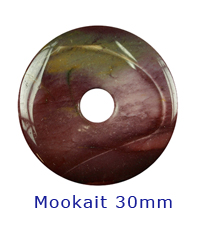 Edelsteine Mookait Donut                                                                                       