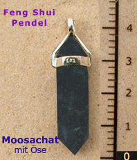       Moosachat   Feng Shui Pendel   Anhänger                                                                                                                                        
