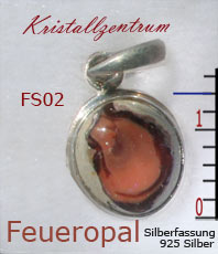 Edelsteine Feueropal  Halbedelsteine  Schmuck     Silberfassung Anhänger  