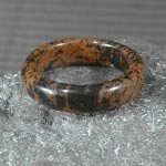   Mahagoniobsidian  Steinring                                                                               