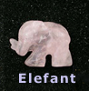 Tiere  Elefant   Rosenquarz