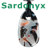      Sardonyx Kraftstein Anhänger 