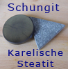   Schungit aus Karelien + Karelischer Steatit Speckstein  