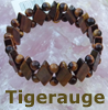    Armband Tigerauge navette   