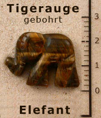      Tigerauge   Tiere Elefant    Anhänger                                                                                                                                        