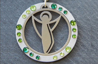    peridot ferngreen emerald      swarovski kristalle        