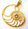   »     Der Ammonit « ist ein Sinnbild  für  Ursprung, Unendlichkeit, Wiedergeburt   ©einStein design   