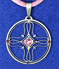  Amo Siegel Treue Basischakra Wurzelchakra  Schmuckanhänger  aus Edelstahl Schutzamulett * Amulette